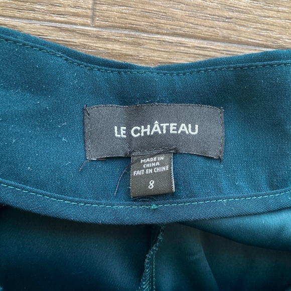 Le Château gorgeous deep aqua trousers - size 8 - Picture 7 of 8